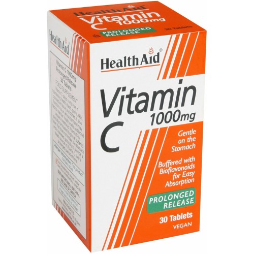 Health Aid Vitamin C 1000mg Prolonged Release 30 tablets