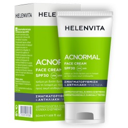 Helenvita ACNormal Ρυθμιστική Κρέμα Προσώπου Ημέρας SPF 30 κατά της Ερυθρότητας με Νιασιναμίδη – 50 ml