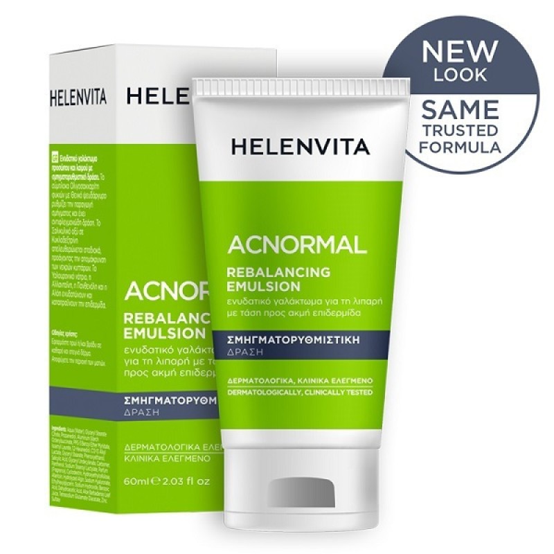 Helenvita ACNormal Rebalancing Emulsion Ενυδατική Κρέμα Προσώπου 60ml