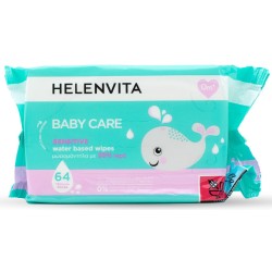 Helenvita Sensitive Μωρομάντηλα με 99% Νερό, χωρίς Οινόπνευμα 64τμχ