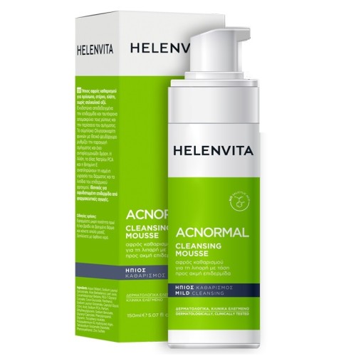 Helenvita ACNormal Cleansing Mousse Αφρός Καθαρισμού 150ml