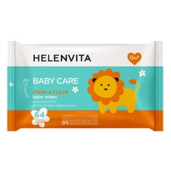 Helenvita Baby Μωρομάντηλα Χαμομήλι 64τμχ