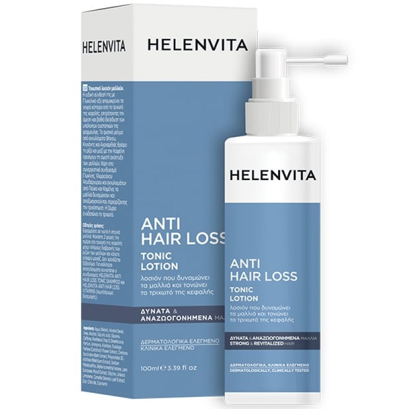 Helenvita Anti Hair Loss Tonic Lotion Τονωτική Λοσιόν για την Τριχόπτωση 100ml
