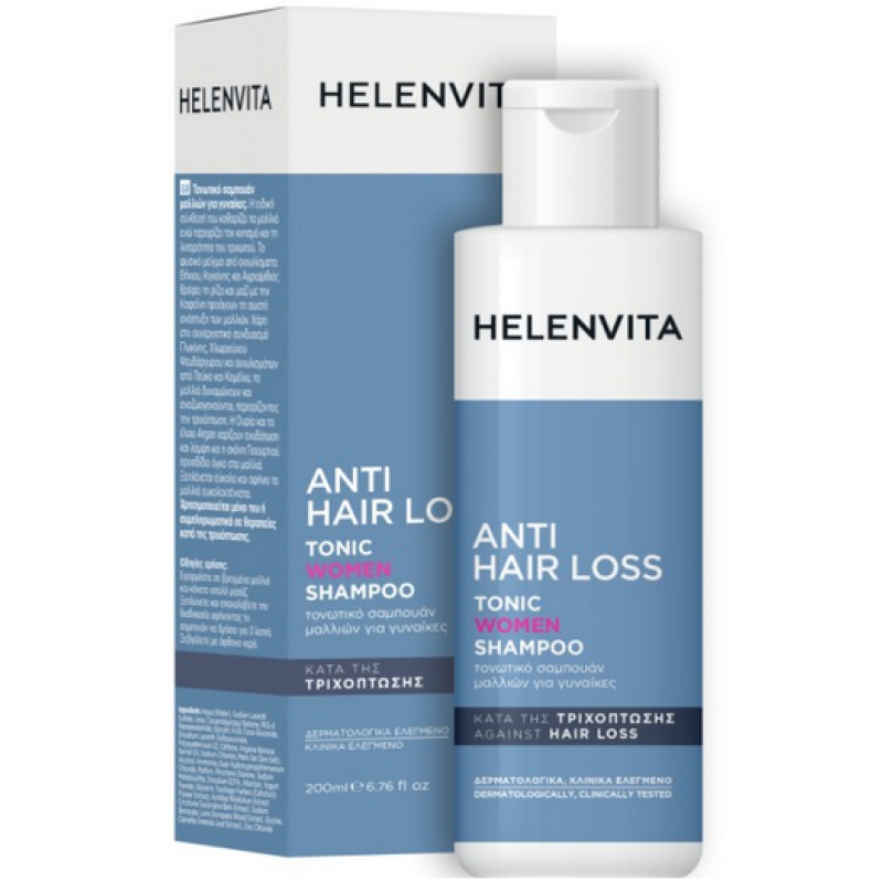 Helenvita Anti Hair Loss Tonic Women Σαμπουάν κατά της Τριχόπτωσης για Όλους τους Τύπους Μαλλιών 200ml