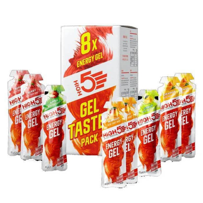 High5 Promo Pack Energy Gel Tester Pack 8×40 gr