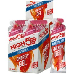 High5 Electrolyte Energy Gel με Γεύση Raspberry 20x60g