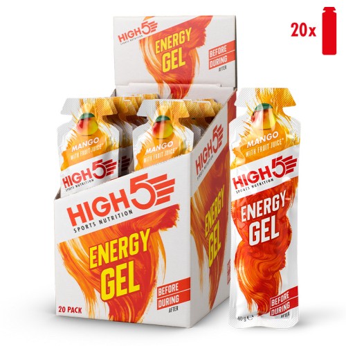 High5 Energy Gel Mango Box 20x40g