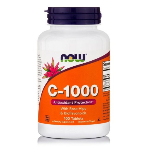 Now C-1000 w/ Rose Hips & Bioflavonoids 100tabs