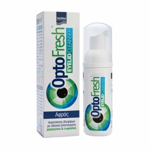 InterMed Optofresh Eyelid Cleanser Αφρός Περιποίησης Βλεφάρων 50 ml