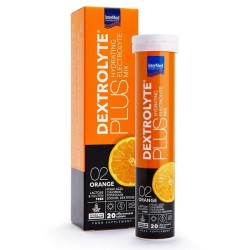 Intermed Dextrolyte Plus Ηλεκτρολύτες Με Γεύση Πορτοκάλι 20 Αναβράζοντα Δισκία