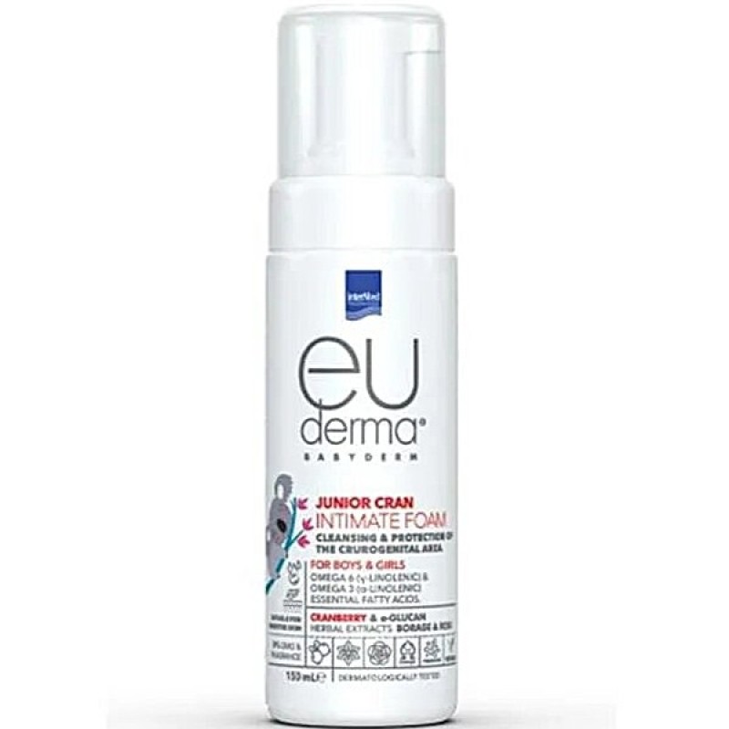 Intermed Babyderm Junior Cran Intimate Foam 150ml