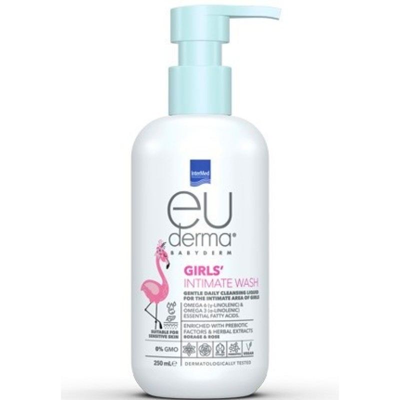 Intermed Euderma Babyderm Girls' Intimate Wash 250ml