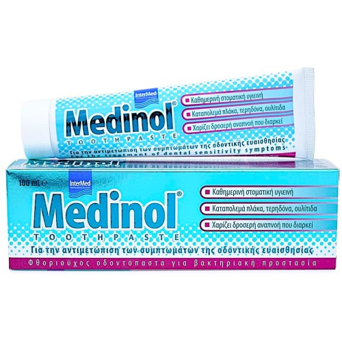 InterMed Medinol Toothpaste Φθοριούχος Οδοντόκρεμα 100ml