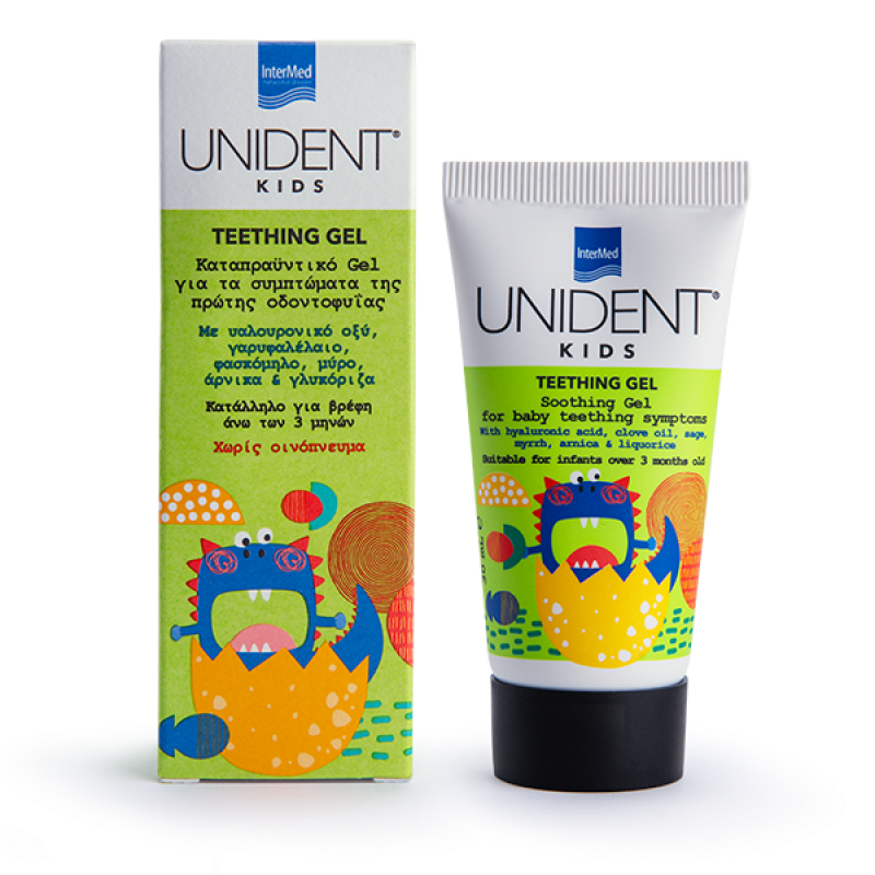 Intermed Unident Kids Teething Gel 30 ml Intermed Unident Kids Teething Gel 30 ml