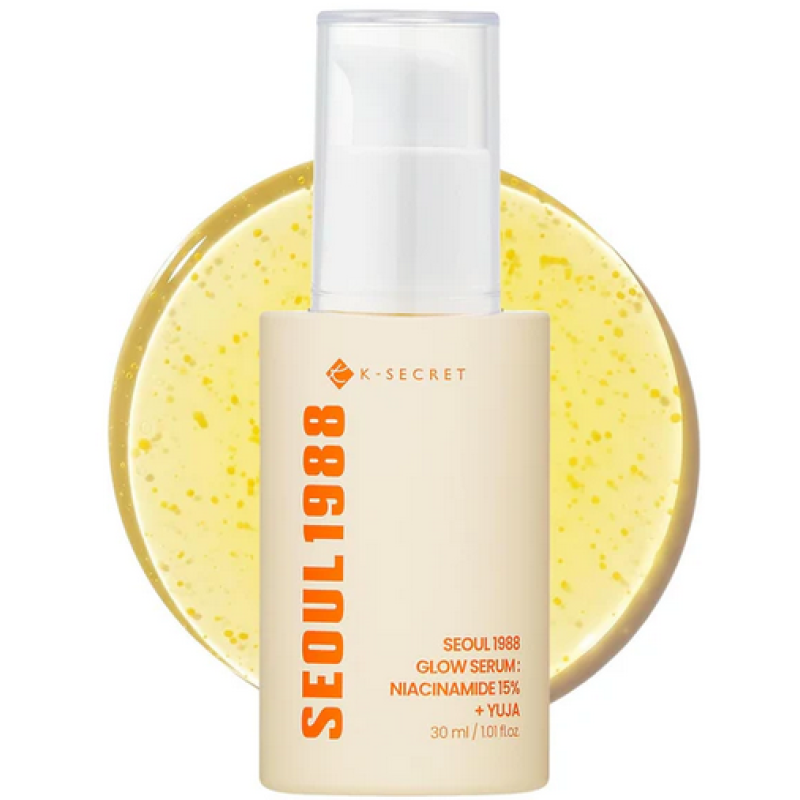 K-Secret Seoul 1988 Glow Serum : Niacinamide 15% + Yuja - Ορός για Λαμπερό & Ομοιόμορφο Τόνο 30 ml