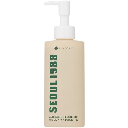 K-Secret Seoul 1988 Cleansing Oil Pine Cica 1% + Probiotics - Έλαιο Καθαρισμού & Ντεμακιγιάζ, 200ml
