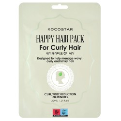 Kocostar Happy Hair Pack Μάσκα Μαλλιών for Curly Hair για Λείανση 30ml