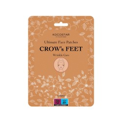 KOCOSTAR Ultimate Face Patches CROW'S FEET Wrinkle Care,Επιθέματα για τις ρυτίδες των ματιών 4τμχ