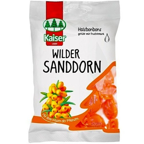 Kaiser Sore Throat Candies Wilder Sanddorn 90g