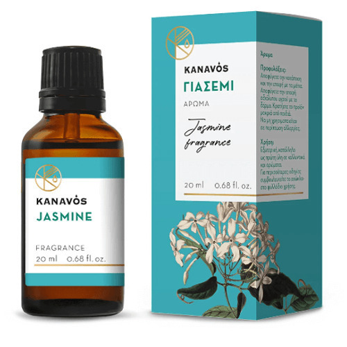 Kanavos Jasmine Fragrance Άρωμα Γιασεμί, 20ml
