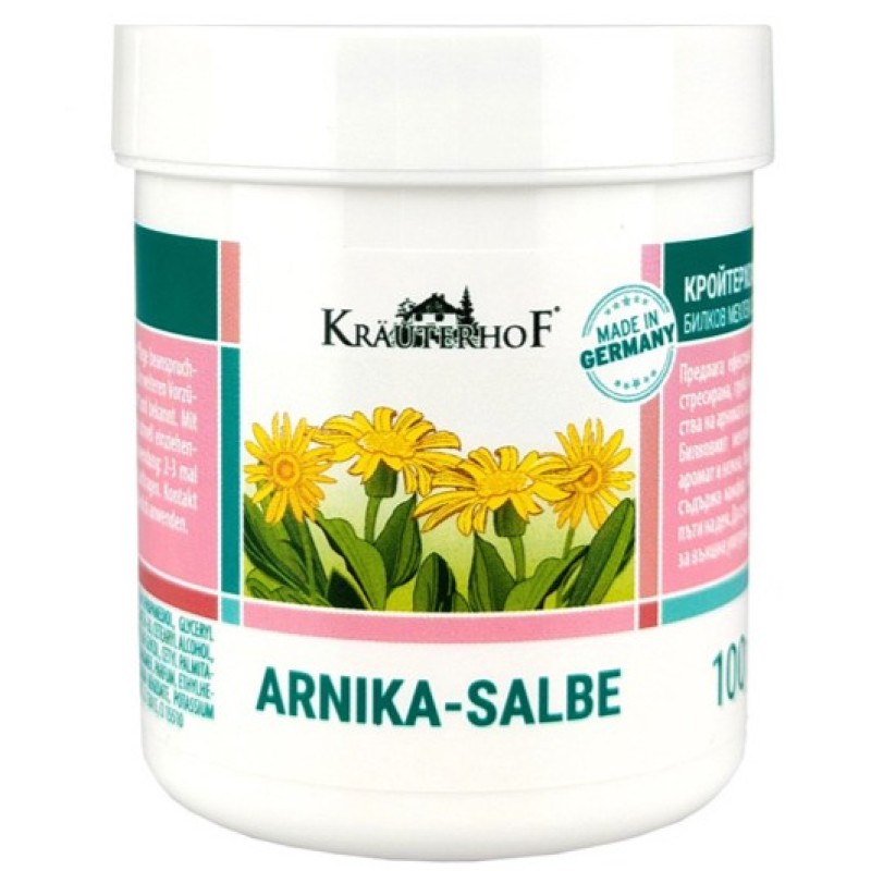 Krauterhof Κρέμα Άρνικας με Αντιφλεγμονώδη Δράση, 100ml