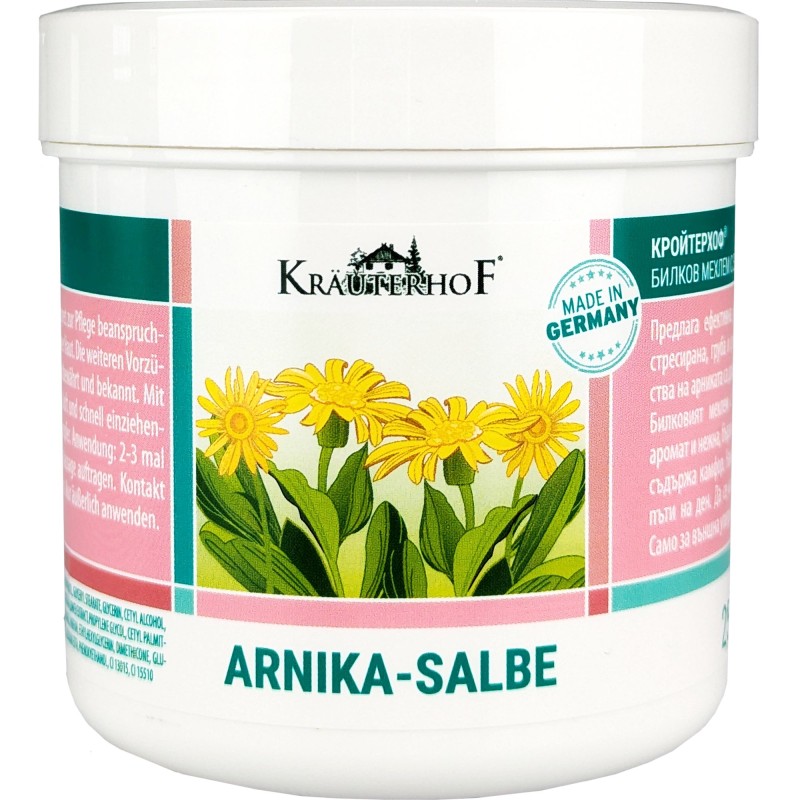 Krauterhof Κρέμα Άρνικας με Αντιφλεγμονώδη Δράση, 250ml