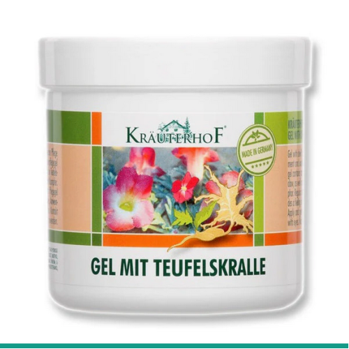 Krauterhof Gel mit Teufelskralle Τζελ Μασάζ με Αρπαγόφυτο και Ευκάλυπτο 250ml