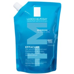 La Roche-Posay Effaclar Refill Gel Καθαρισμού Προσώπου για Ακνεϊκές Επιδερμίδες 400ml