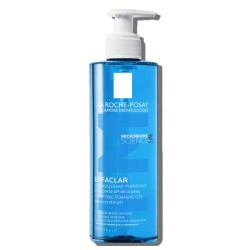 La Roche Posay Effaclar Purifying Foaming Gel Καθαρισμού Για Το Λιπαρό Δέρμα Με Τάση Ακμής 400ml