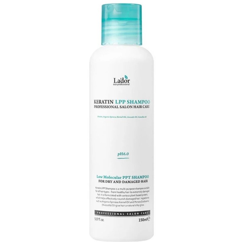 Lador Keratin LPP Σαμπουάν Κερατινης για Ξηρά και Ταλαιπωρημένα Μαλλια, 150ml