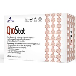 Libytec Q10Stat, Συμπλήρωμα για την Καλή Λειτουργία του Ήπατος & της Καρδιάς, 60 κάψουλες