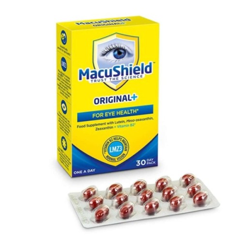 Macushield Eye Health Supplement Original Formula 30 Caps