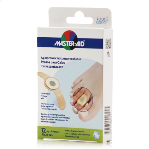 Master-Aid Αφαιρετικά Επιθέματα για Κάλους 12μτχ