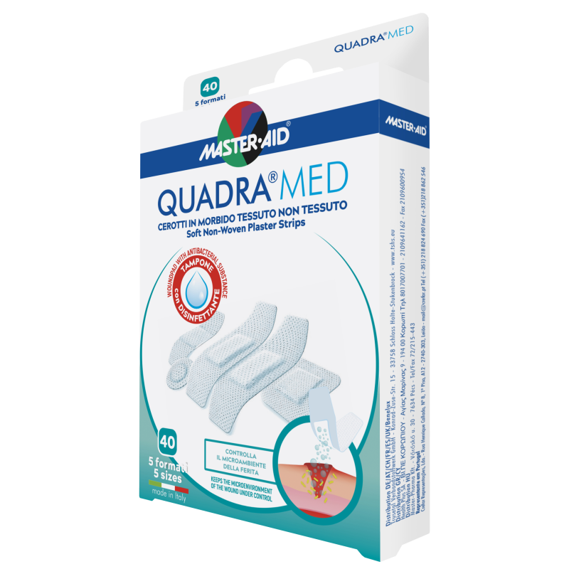 Master Aid Quadra Med Διάφορα 40τμχ
