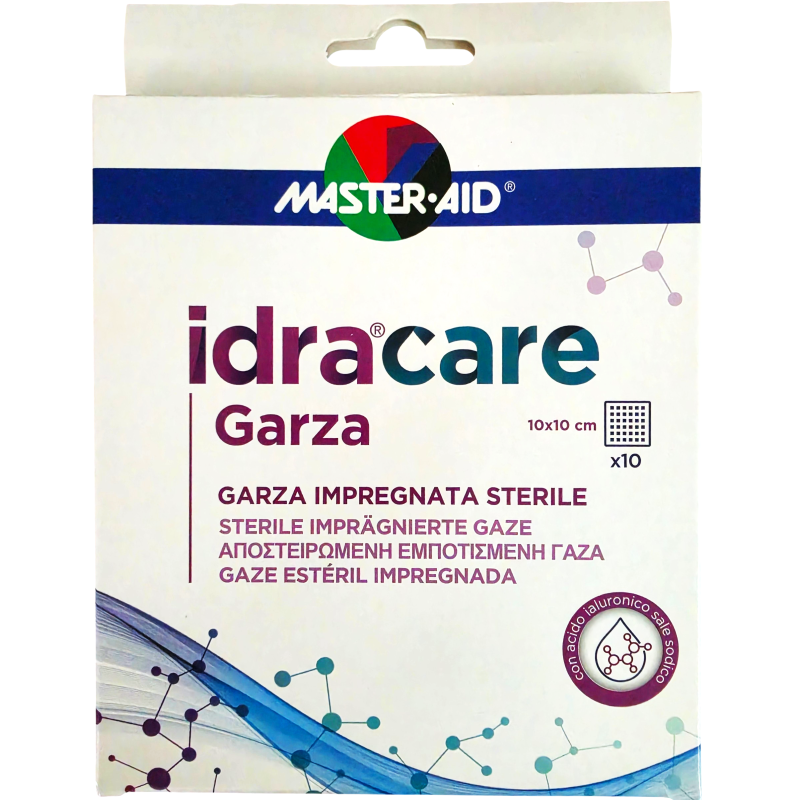 Master Aid Idra Care Αποστειρωμένες Γάζες 10x10cm 10τμχ