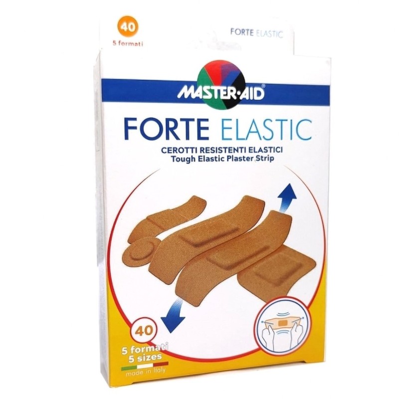 Master Aid Forte Elastic Αυτοκόλλητα Επιθέματα 40τμχ