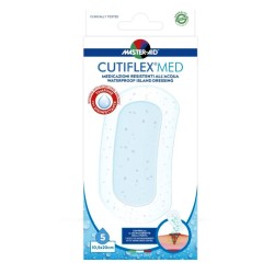 Master Aid Αδιάβροχα Αυτοκόλλητα Επιθέματα Cutiflex 20x10.5cm 5τμχ