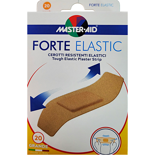 Master Aid Forte Elastic Grande Μπεζ 78x26 20τεμ