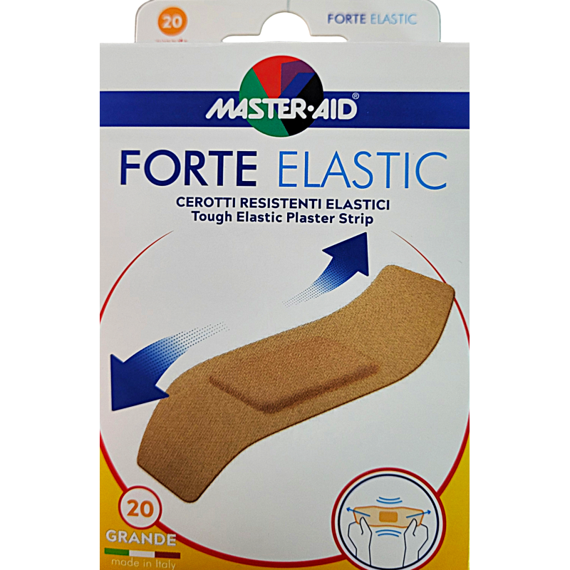 Master Aid Forte Elastic Grande Μπεζ 78x26 20τεμ