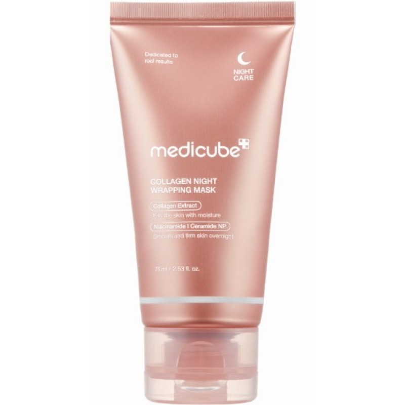 Medicube Collagen Night Wrapping Mask - Μάσκα Προσώπου Νύχτας για Σύσφιξη, Ενυδάτωση & Λάμψη 75ml