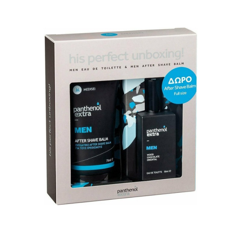 Panthenol Extra Men Eau De Toilette 50ml & After Shave Balm 75ml
