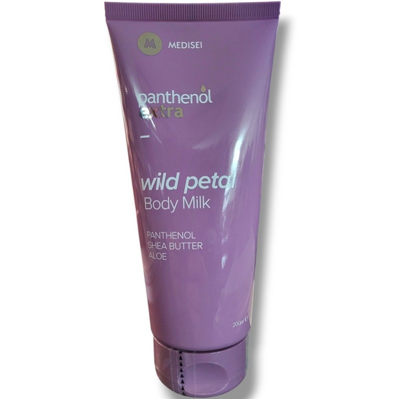 Medisei Panthenol Extra Wild Petal, Ενυδατικό Γαλάκτωτμα Σώματος 200ml