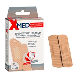 Medisei Αποστειρωμένα Αυτοκόλλητα Επιθέματα X-med 20τμχ