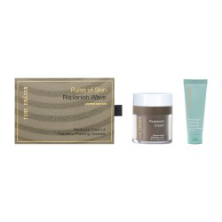 Panthenol Extra Pulse of Skin Time Eraser Replenish Cream 50ml & Prebiotics Foaming Cleanser 20ml