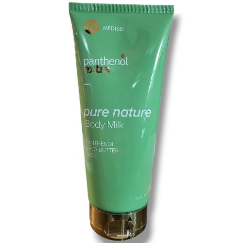 Medisei Panthenol Extra Pure Nature Body Milk, Ενυδατικό Γαλάκτωτμα Σώματος 200ml
