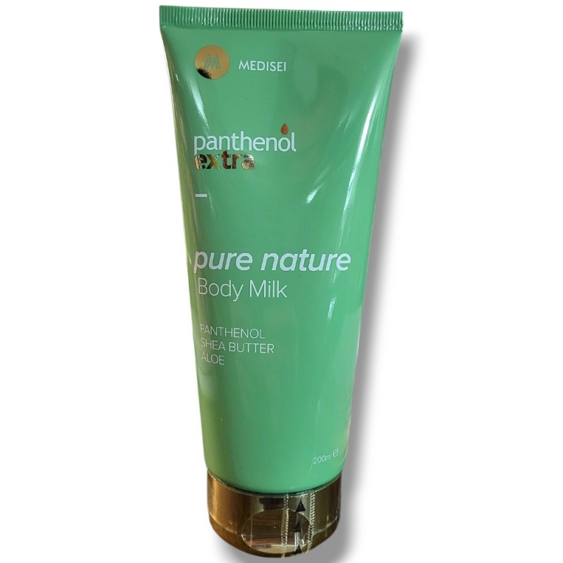 Medisei Panthenol Extra Pure Nature Body Milk, Ενυδατικό Γαλάκτωτμα Σώματος 200ml