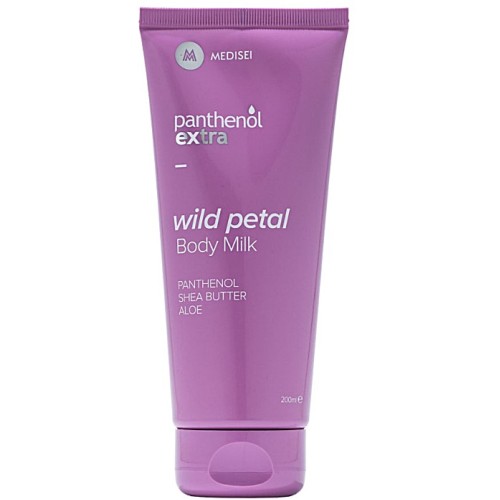 Medisei Panthenol Extra Wild Petal, Ενυδατικό Γαλάκτωτμα Σώματος 200ml