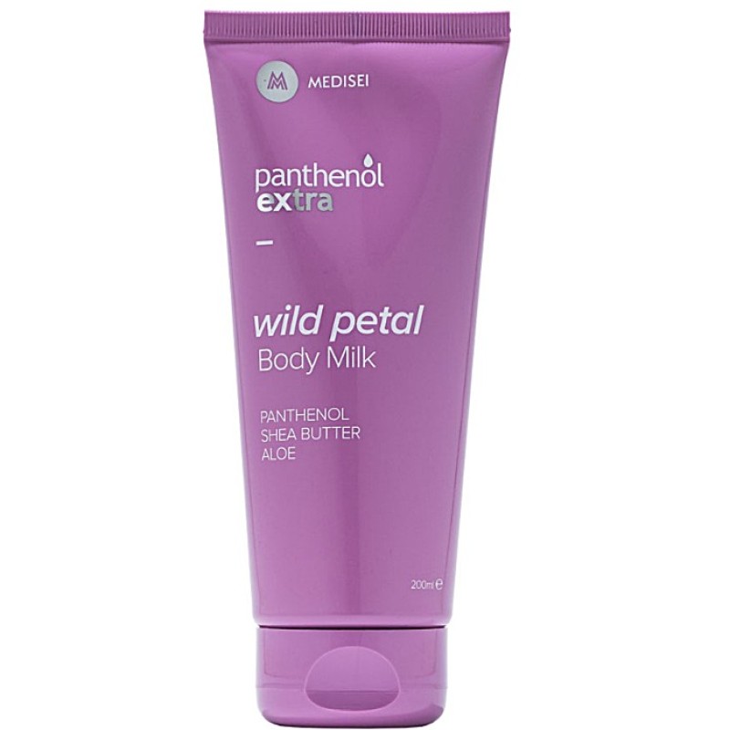 Medisei Panthenol Extra Wild Petal, Ενυδατικό Γαλάκτωτμα Σώματος 200ml