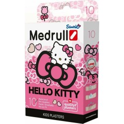 Medrull Hello Kitty Kids Plasters Αδιάβροχα Αυτοκόλλητα Επιθέματα 10τμχ