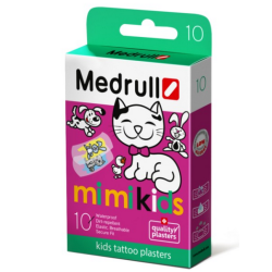 Medrull Mimi Kids Plasters Αδιάβροχα Αυτοκόλλητα Επιθέματα 10τμχ